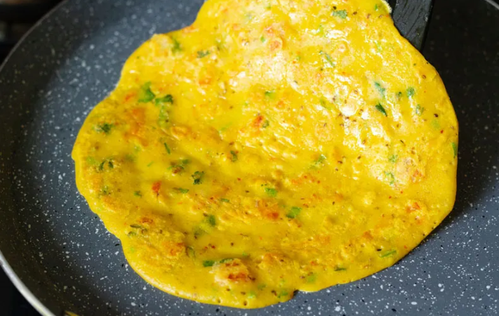 High Protein Lentil Chilla Variations